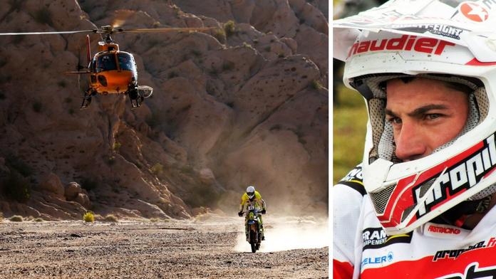 Byl u nehody Klymčiwa: Zlomilo mě to, říká motocyklista z Dakaru