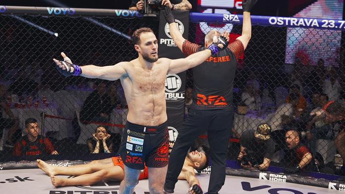 Dominik Bereczki na MMA akci RFA