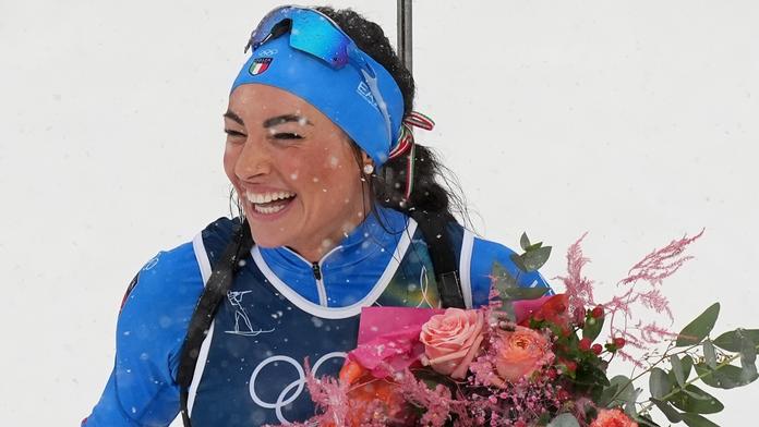 Rozlučka Wiererové s olympiádou. Fanoušci zachytili, jak řádí na divoké party
