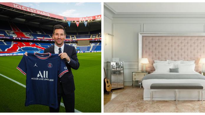 Messi bydlí v tomto luxusním hotelu. Ramos ho zve k sobě domů