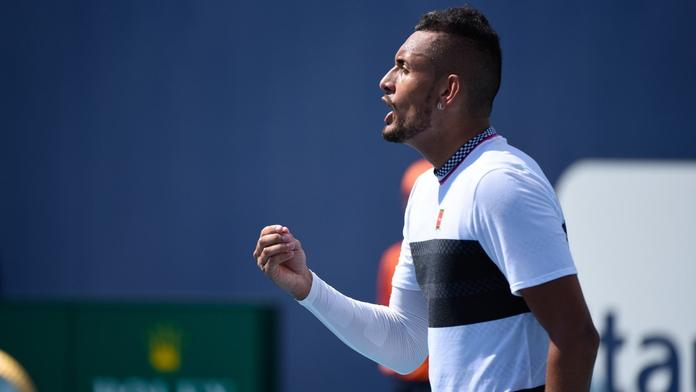Kyrgios zase řádil! Čoriče vyškolil fantastickými údery