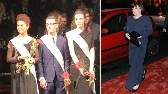 Velký den Kate Zemanové! Maminka Ivana na maturitní ples dorazila, co otec? GALERIE