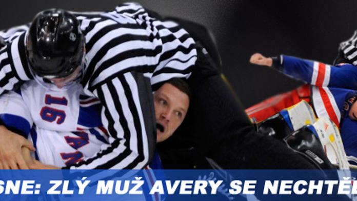 Uklidněný bitkař Avery se nechal mlátit rozzuřeným soupeřem