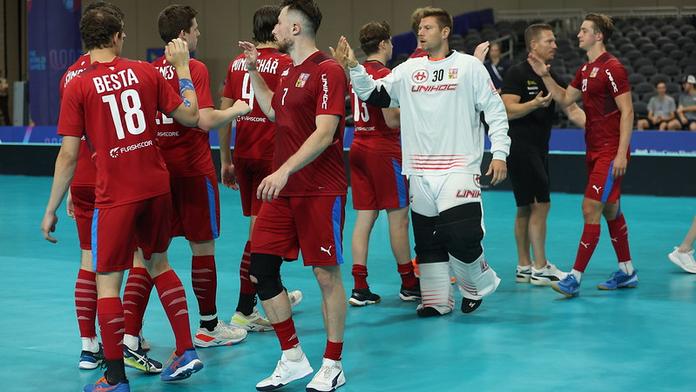 Češi slaví další medaili na Světových hrách. Vybojovali ji florbalisté