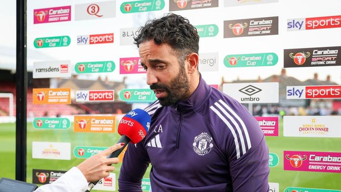Trenér Manchesteru United Rúben Amorim