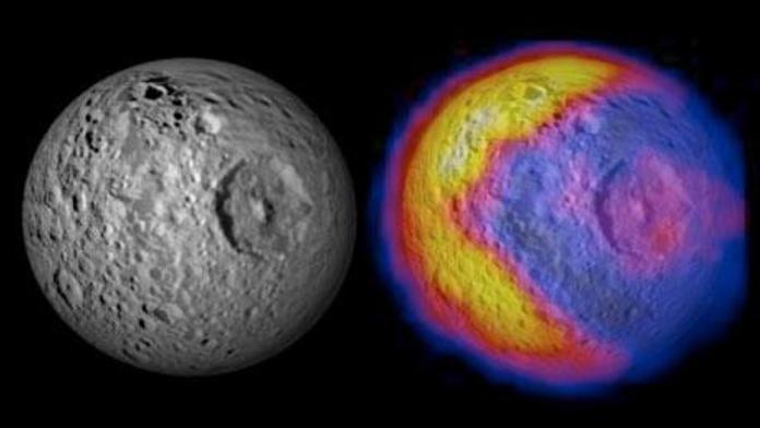 Pac-Man obíhá planetu Saturn. Další vesmírné kuriozity