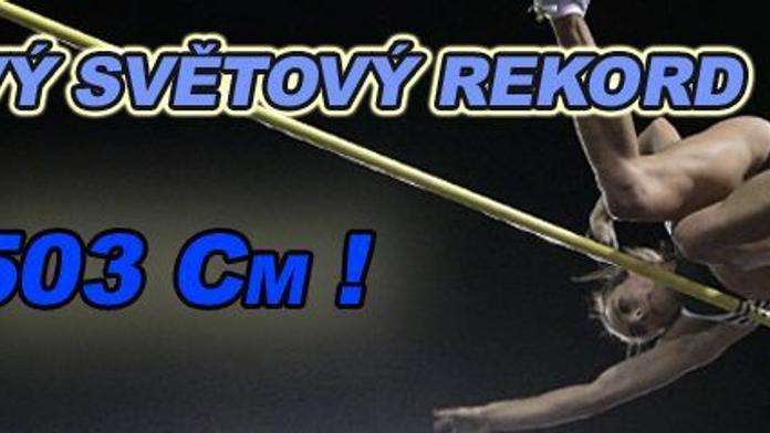 Isinbajevová skočila nový světový rekord!