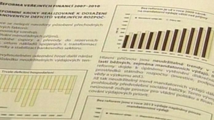 ČSSD to v brožuře Topolánkovi pořádně spočítala