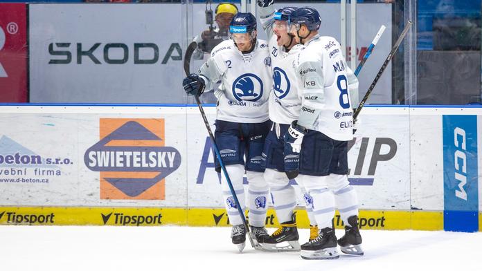 Extraliga má nového lídra. Plzeň vynulovala Boleslav, Malík má první čisté konto