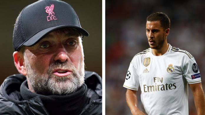 Klopp chce loupit v Realu. Hazard by mohl obléknout dres Liverpoolu