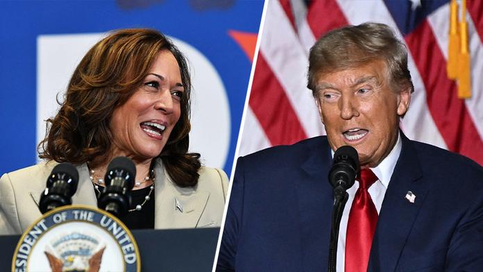 Kamala Harrisová a Donald Trump