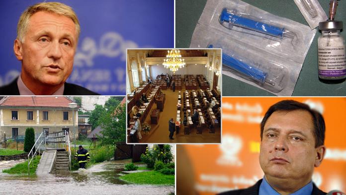 NEJ 09: Prasečí chřipka, povodně i politický Kocourkov. HLASUJTE