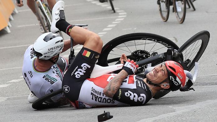 Třetí etapu Tour de France vyhrál Merlier, Sagan spadl v cílové rovince