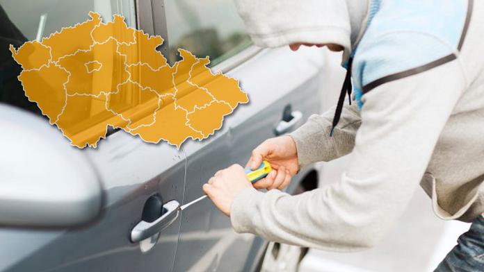 Česko je ráj zlodějů aut! Jak se krade u vás? PŘEHLED PO KRAJÍCH