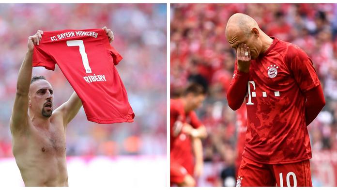 Emoce na Bayernu! Duo Robbery se loučilo s bundesligou