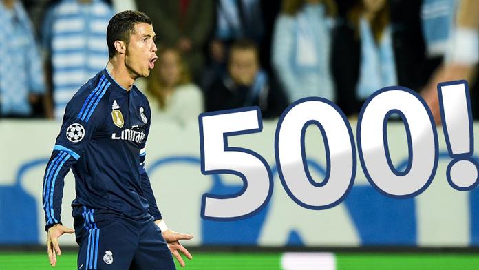 500! Fenomenální Ronaldo pokořil bájnou gólovou metu