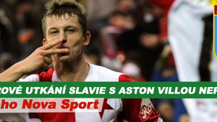 Pohárové utkání Slavie proti Aston Ville bude vysílat NOVA Sport