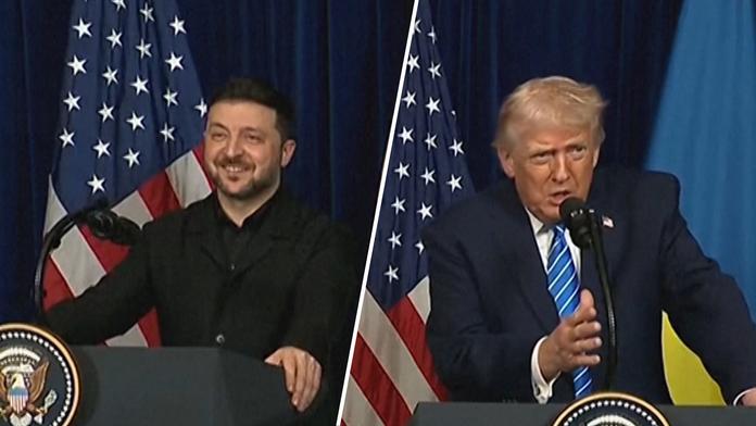 Volodymyr Zelenskyj, Donald Trump