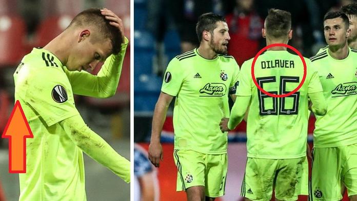 Záhadné hrby! Co měli fotbalisté v Evropské lize pod dresem?