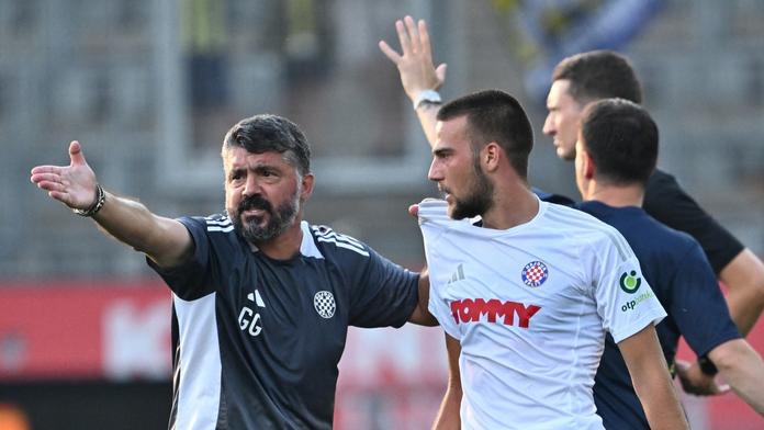 Rázný Gattuso opět bavil. Na tiskovce uzemnil hráče, video je virální