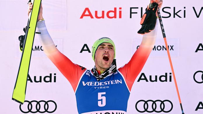 Švýcarský lyžař přepsal historii slalomu. Vyhrál závod ze 30. místa
