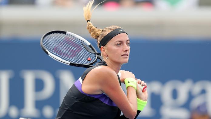 Kvitová zvládla vstup do US Open, krajanku přejela ve dvou setech