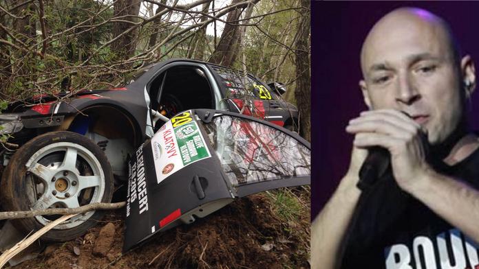 DRSNÁ NEHODA: Daniel Landa vylétl na rally s autem ze silnice! 