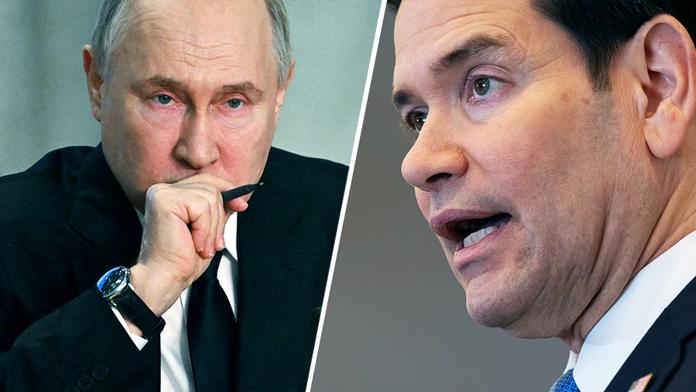 Vladimir Putin a Marco Rubio