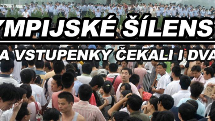 Číňané čekali na vstupenky i dva dny