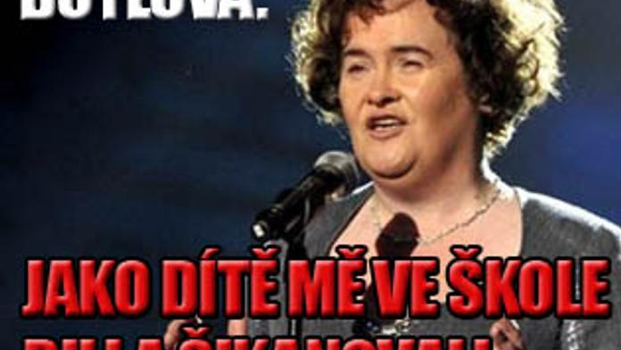 Boylová: Jako dítě mě ve škole bili a šikanovali