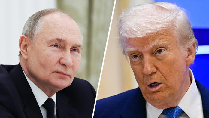 Vladimir Putin a Donald Trump