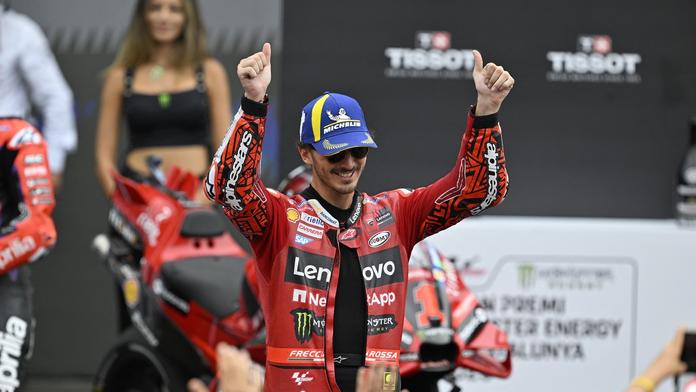 Šťastný Francesco Bagnaia