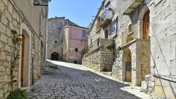 Italské město v regionu Molise