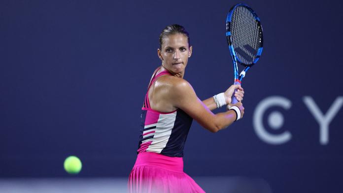 Plíšková zpět na vítězné vlně. V Dubaji porazila grandslamovou vítězku