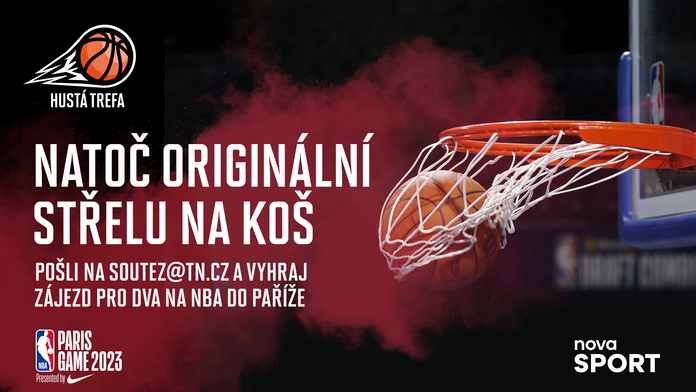 SOUTĚŽ: Hustá trefa je zpátky a dostane tě na NBA do Paříže!