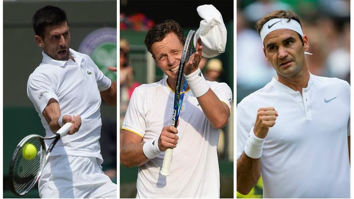 ON-LINE z 6. dne Wimbledonu: Berdych, Djoker i Federer vyhráli