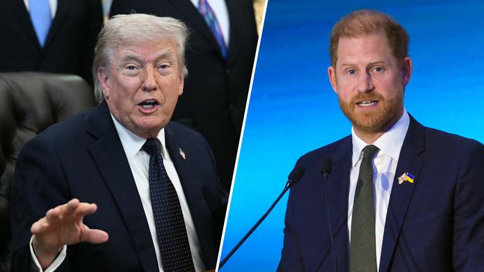 Princ Harry píchnul do vosího hnízda. Trump se mu před celým světem vysmál