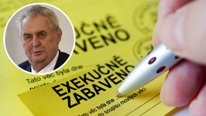 Zeman zruší exekuce, koluje internetem! Tady je pravda