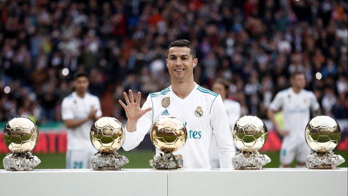 Ronaldo Zlatý míč fotbal
