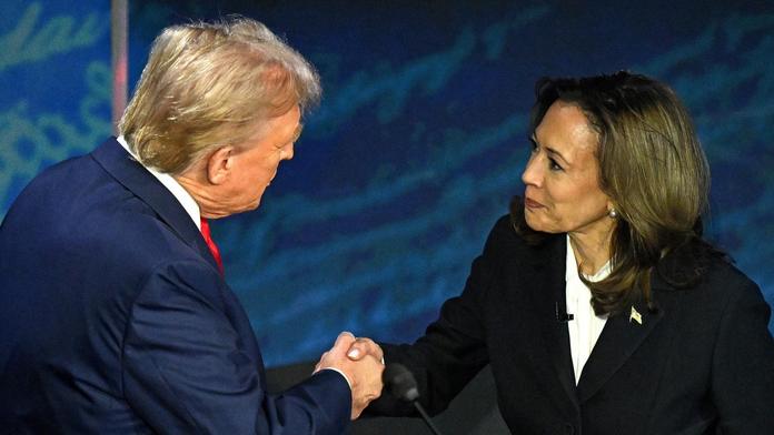 Donald Trump a Kamala Harrisová