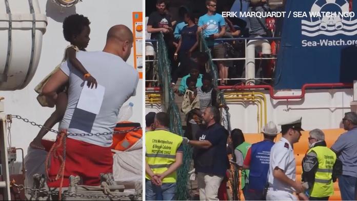 Posádce lodi s 629 migranty se do Španělska nechce. Je to daleko