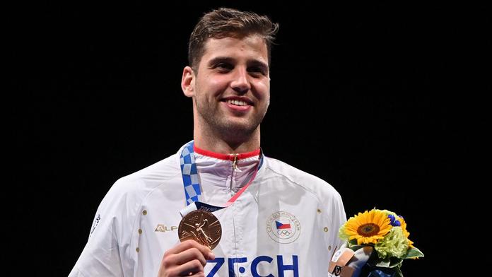 Alexander Choupenitch s olympijskou medailí