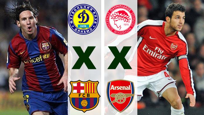 PŘÍMÉ PŘENOSY z Ligy mistrů: v akci Barcelona a Arsenal