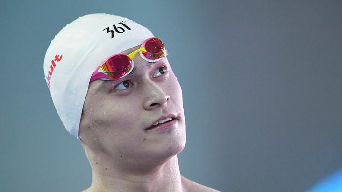 Čínský plavec Sun Yang