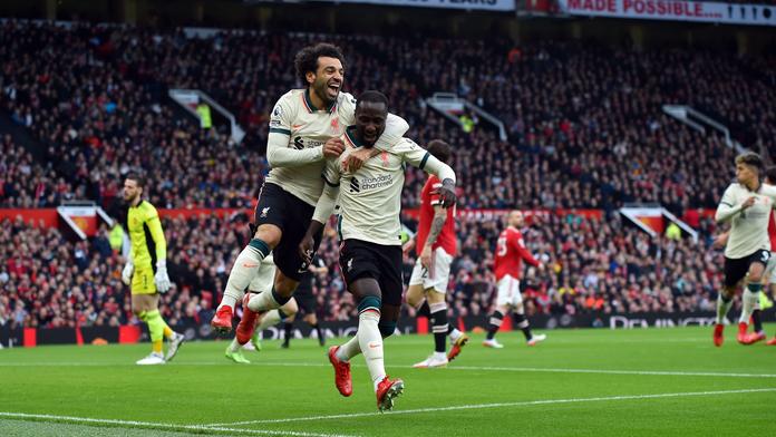 Manchester United schytal bůra od Liverpoolu, Salah nastřílel hattrick