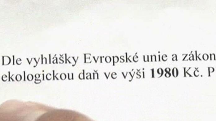 Falešná ekologická daň rozzuřila lidi na Zlínsku