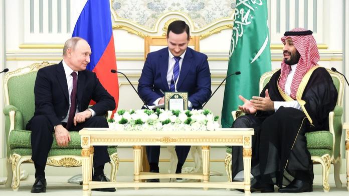 Putin v Arábii