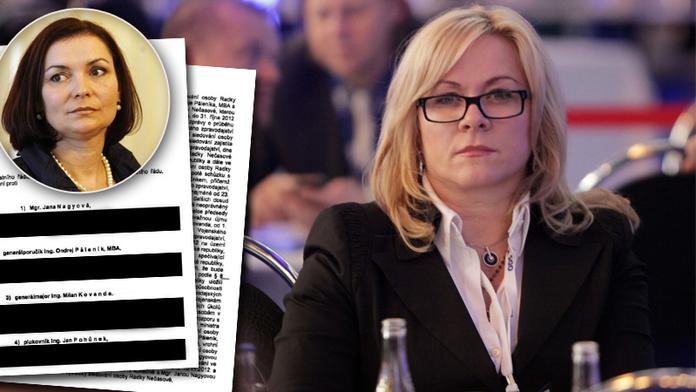 TAJNÝ DOKUMENT: Policejní protokol, jak nechala Nagyová sledovat premiérovu manželku! A chtěla rozvést Nečase!
