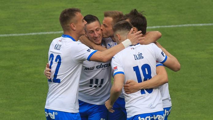 Liberec zvítězil potřetí v řadě, Baník i Viktoria ztratili