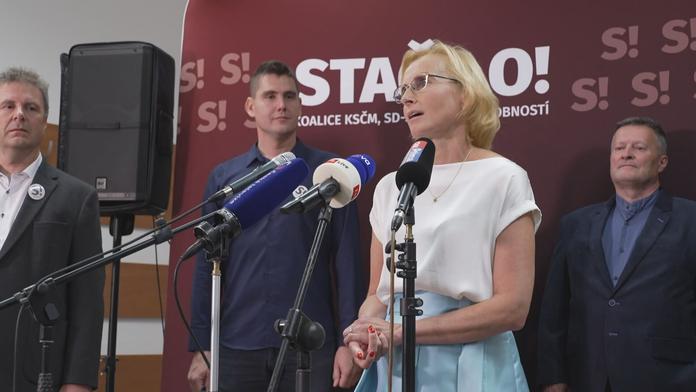Tisková konference Stačilo!